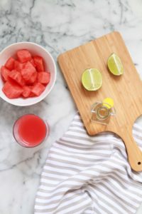 Sparkling Watermelon Mint Cocktail