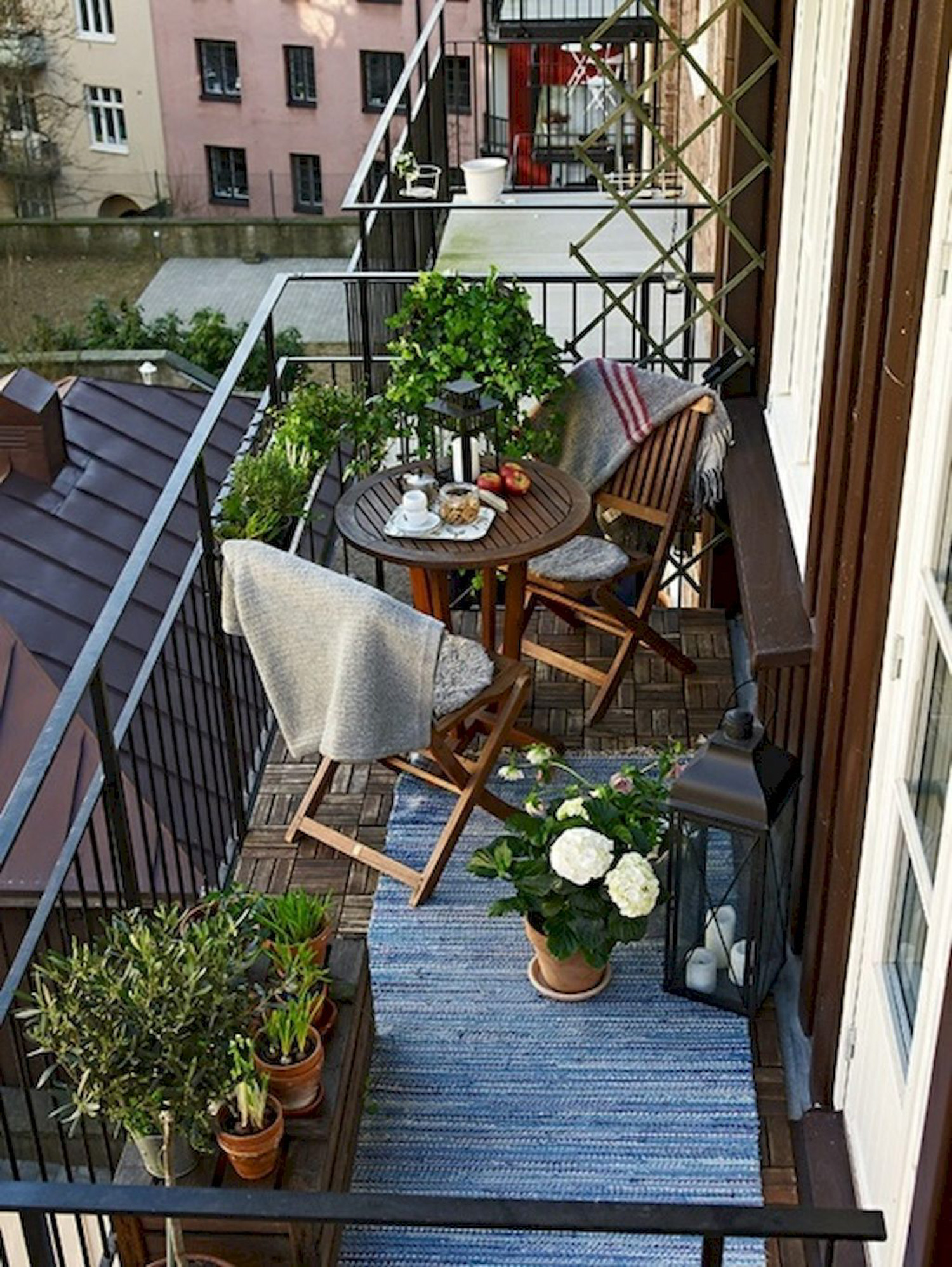 Small Apartment Balcony Inspiration