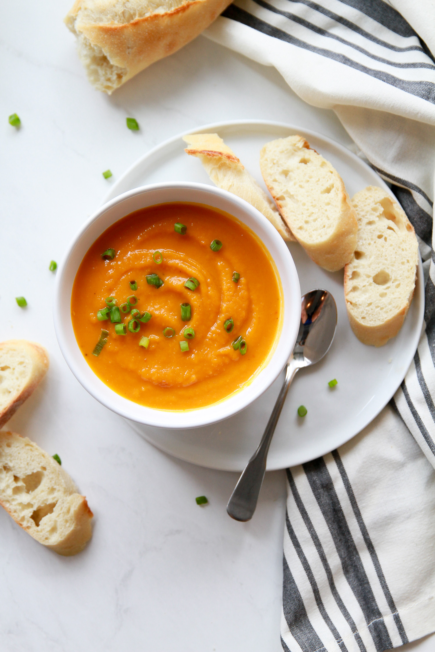 Roasted Butternut Squash Red Pepper Soup_-9